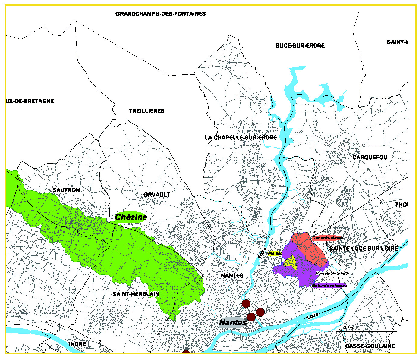 Carte du site de l'ONEVU Carte du site de l'ONEVU